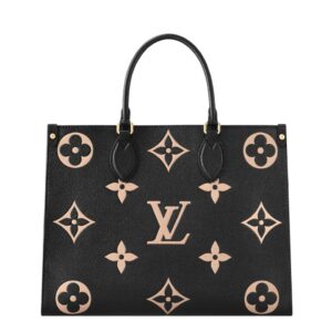 루이비통[louis vuitton/듀티프리]온더고 MM 앙프렝뜨(블랙/베이지)