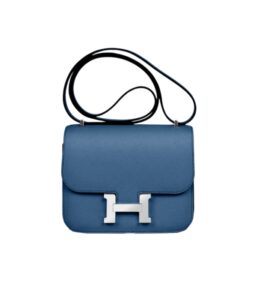 [hermes]콘스탄스 18(블루/쉐브르 미조르)
