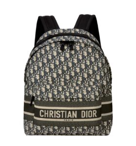 디올[dior/여왕]트래블 백팩(블랙/오블리크 자카드)