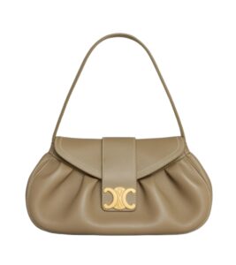 셀린느[celine/블랙프라임]폴리백 미디엄(브라운 세피아)