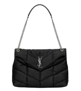 생로랑[ysl]푸퍼 미디엄(블랙/은장)