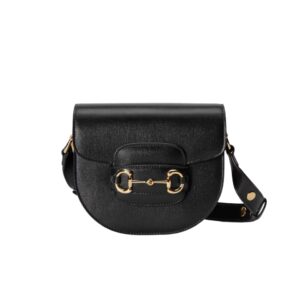 구찌[gucci/OC]홀스빗 1955 라운드 미니백(블랙)
