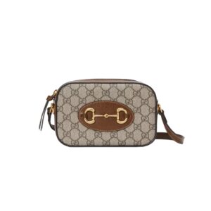 구찌[gucci/OC]홀스빗 1955 미니 숄더백(GG수프림 베이지/에보니)