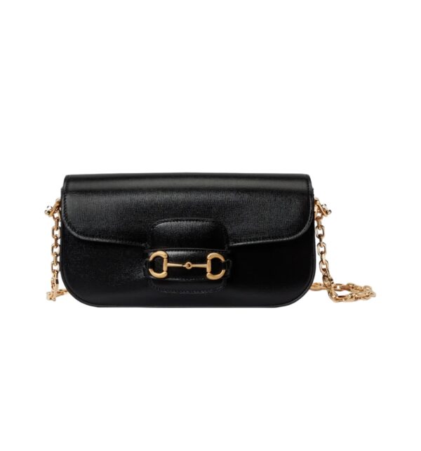 구찌[gucci/OC]홀스빗 1955 체인 스몰 숄더백(블랙)