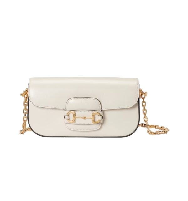 구찌[gucci/OC]홀스빗 1955 체인 스몰 숄더백(화이트)