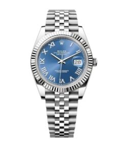 롤렉스 데이저스트 41mm 126334-0026 White Gold&904L Roman Numerals Blue Dial Jubilee[ARF]