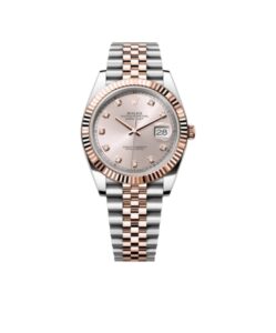 롤렉스 데이저스트 36mm 126231 Half Rose Gold Diamond Pink Dial Jubilee[CLEAN]