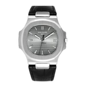 파텍필립 노틸러스 40mm 5711G-001 White Gold Leather Dark Gray Dial[3K]