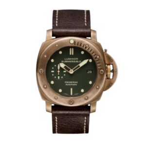 파네라이 루미노르 Submersible Bronzo 47mm PAM00382 Bronze Leather Strap Green Dial[VS]