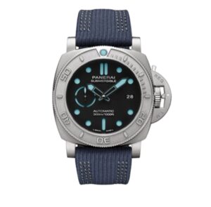 파네라이 섭머저블 47mm PAM00985 Titanium Canvas Strap Black Dial[VS]