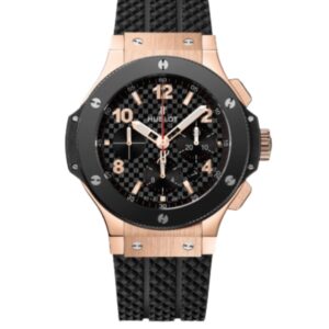 위블로 빅뱅 44mm 301.PM.1780.RX Rose Gold Rubber Strap Black Dial[HB]