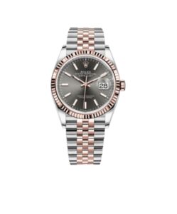 롤렉스 데이저스트 36mm 126231-0013 Half Rose Gold Grey Dial Jubilee[VS]