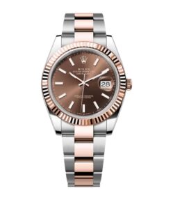 롤렉스 데이저스트 41mm Counterweight 126331-0001 Half Rose Gold Brown Dial[ARF]