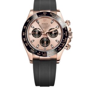 롤렉스 데이토나 40mm 116515LN-0018 Rose Gold Rubber Strap Pink Dial[CLEAN]