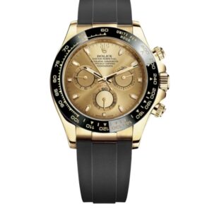 롤렉스 데이토나 40mm 116518LN-0042 Gold,Rubber Strap Champagne Dial[CLEAN]
