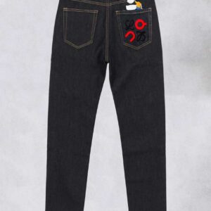 [국내배송]로에베 X 온 러닝 팬더 포켓 자수 로고 슬림핏 데님 팬츠