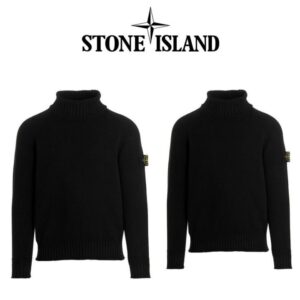 [국내배송]스톤아일랜드 패치 커플 울니트 터틀넥