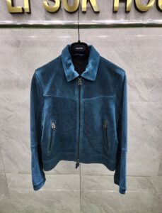 [국내배송]톰포드 스웨이드 트러커자켓