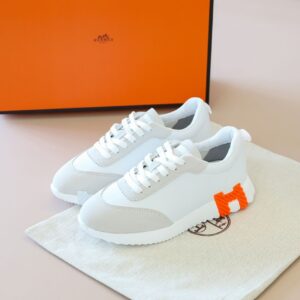 [국내배송]에르메스 [ H.M.R.S ] 수입 바운싱 스니커즈 -오렌지-