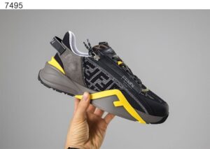 [국내배송]팬디 [FENDI] 수입프리미엄급 펜디 플로우 레더 로우탑 스니커즈