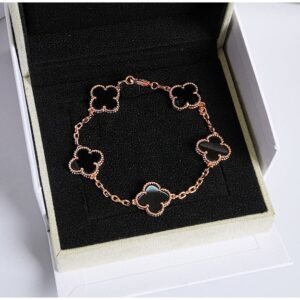 [국내배송]반클리프&에펠 알함브라 브레이슬릿 블랙