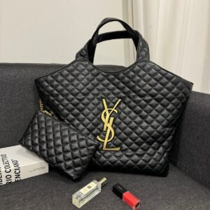 [국내배송]생로랑 램스킨 맥시 쇼퍼백