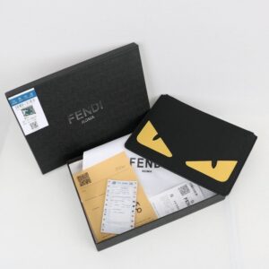 [국내배송]펜디 0831 블랙 몬스터 클러치백