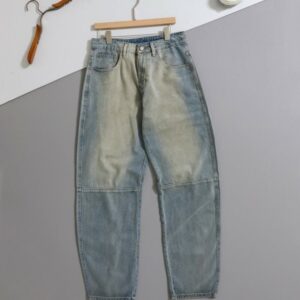 [국내배송]브루넬로 쿠치넬리 무릎 절개 브라더 배기핏 진