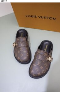 [국내배송]루이비통 [Louis Vuitton] 코지 클로그 뮬 슬리퍼