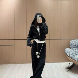 [국내배송]샤넬 후드 집업 츄리닝 셋트