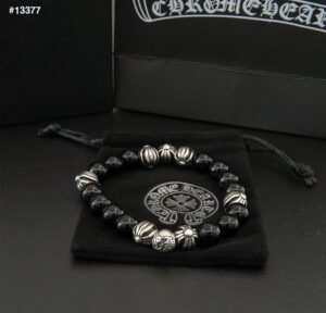 [국내배송]크롬하츠 크로스 오닉스 팔찌 2