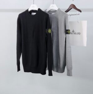 [국내배송]스톤아일랜드 와펜패치 컴퍼스로고 스웨터