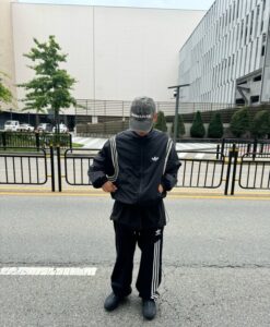 [국내배송]아디다스 커브 바람막이