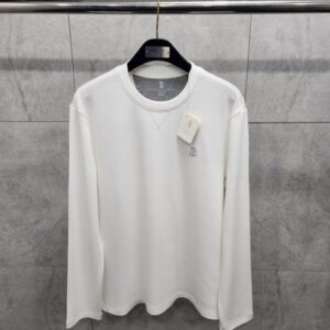 [국내배송]브루넬로쿠치넬리 23FW 긴팔 오버핏 슬리브 티셔츠