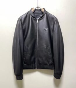 [국내배송]프라다 PY998 트라이앵글로고 나파가죽 재킷 (최상위버전)