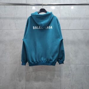 [국내배송]발렌시아가 로고자수 후드티셔츠