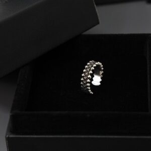 [국내배송]크롬하츠 CH 더블 피라미드 플러스 링 반지