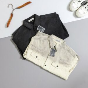 [국내배송]스톤아일랜드 그라데이션 코튼 트륄 셔츠 (블랙만)