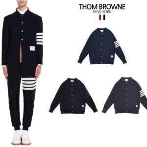 [국내배송]톰브라운 로고패치 리브폴로 가디건