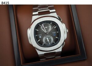 [국내배송]파텍필립 [Patek Philippe] 수입고급 파텍필립 노틸러스 스틸 검판