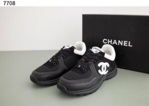 [국내배송]샤넬 [Chanel] 샤넬 스니커즈 패브릭 스웨이드