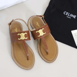 [국내배송]셀린느 수입 림피아 트리옹프 카프스킨 샌들