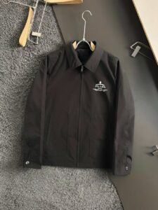 [국내배송]프라다 [ PRADA] 매장판 코튼 혼방 재킷-1356