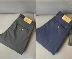 [국내배송]버버리 자수로고 면스판 기모팬츠