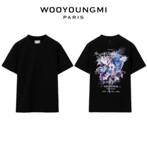 [국내배송]우영미 25 플라워 다잉 반팔