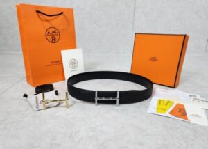 [국내배송]에르메스 H d’Ancre 당크르 리버서블(양면) 토고가죽 벨트