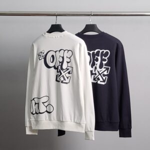 [국내배송]오프화이트 그라피티 맨투맨