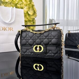 [국내배송]디올 졸리 탑핸들백 스몰 블랙