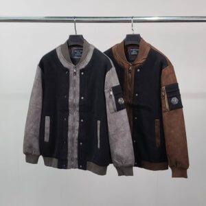 [국내배송]필립플레인] 니트 레이어드 자켓