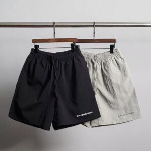 [국내배송]발렌시아가 클래식로고 나일론 5부 팬츠